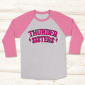 Thunder Sisters 3/4 Sleeve Baseball Tees