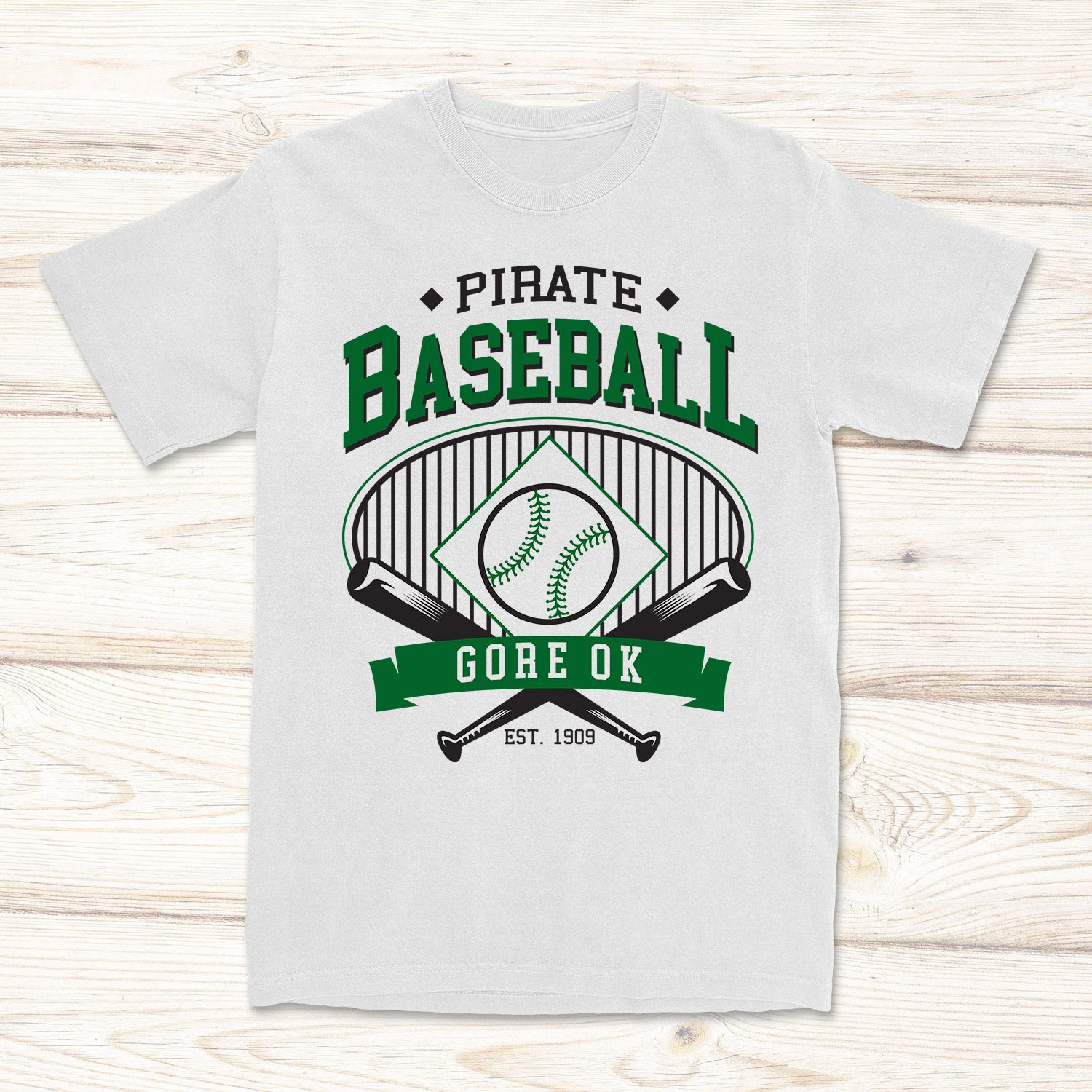 Pirate Baseball Tee