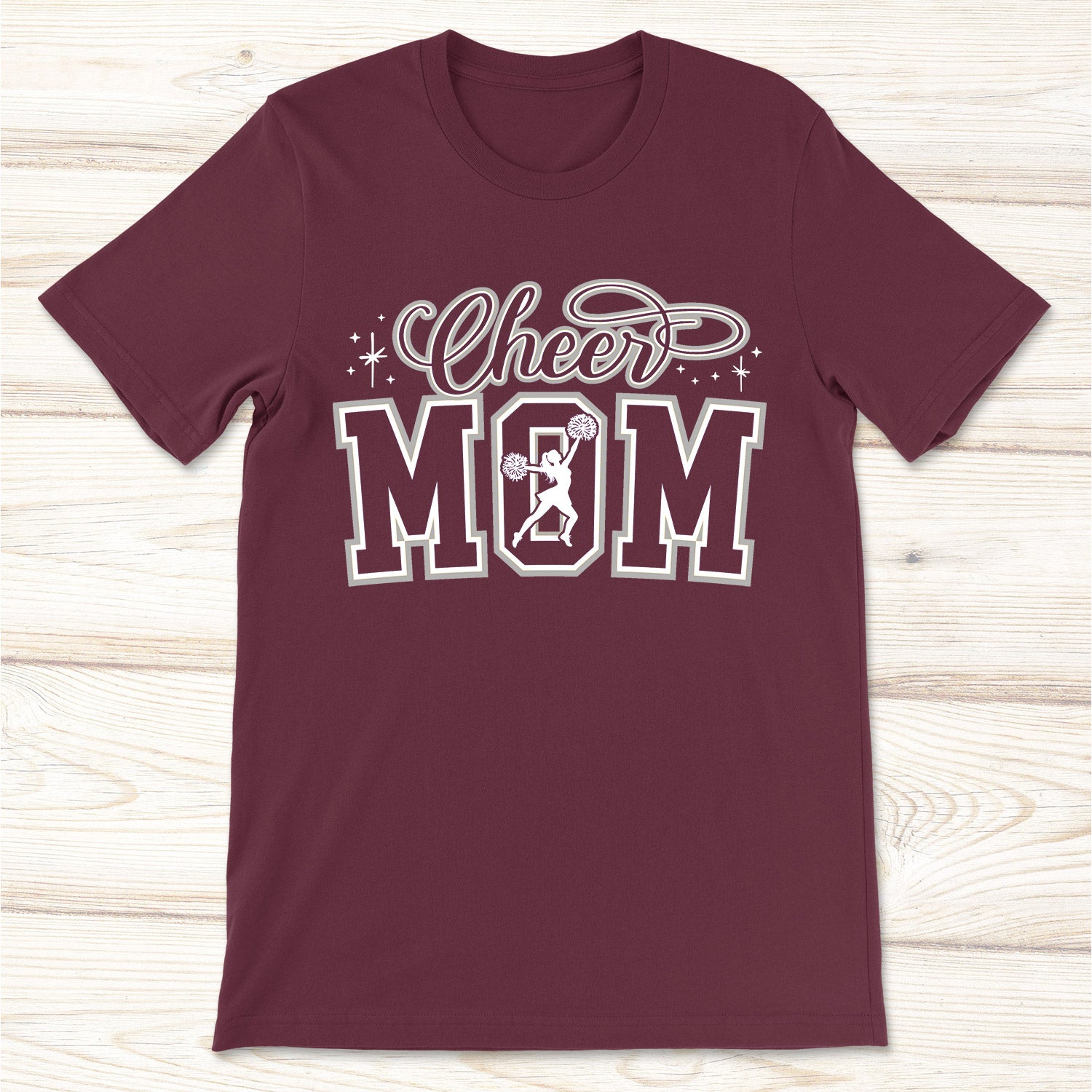Webbers Falls Cheer Mom Tee
