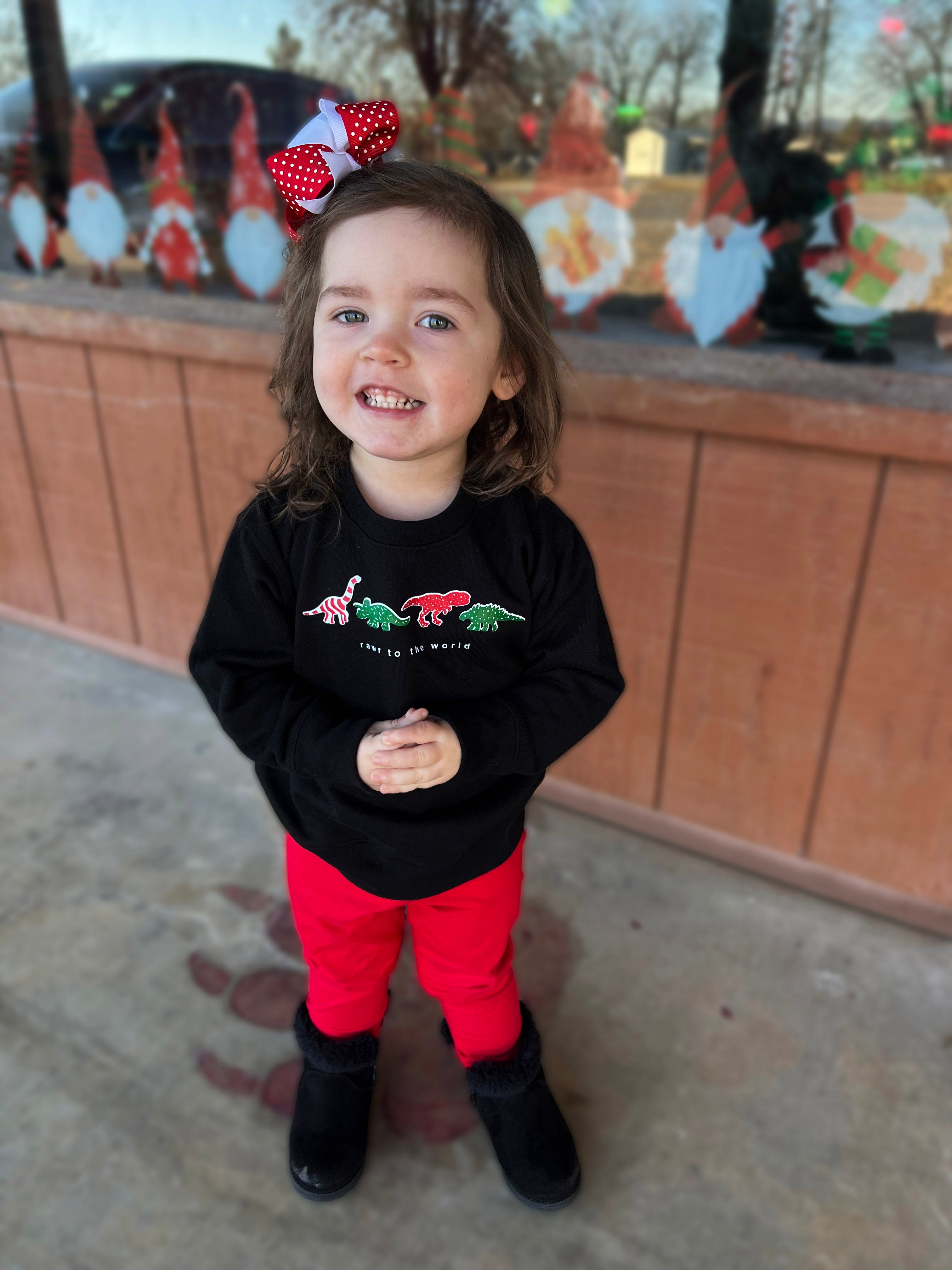 RAWR to the World Christmas Sweatshirt