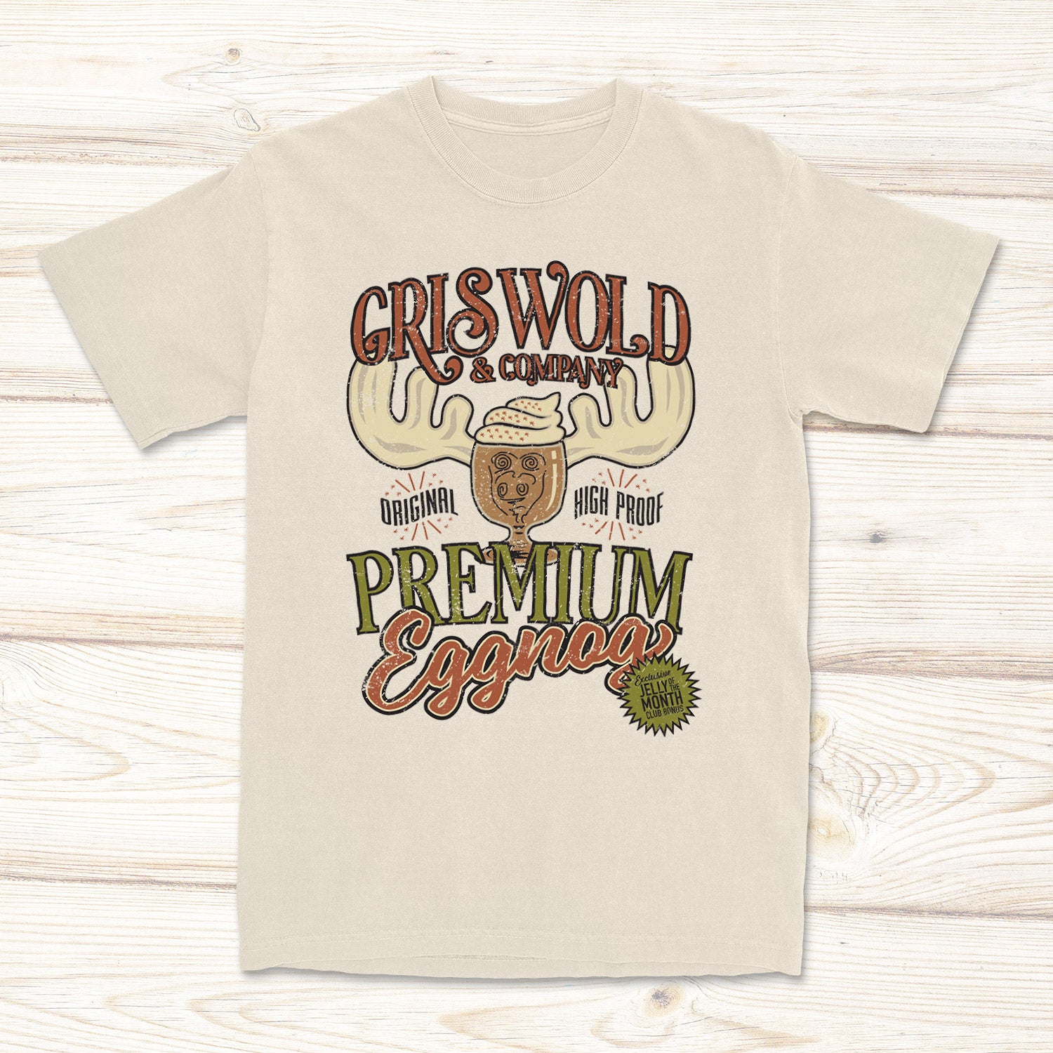 Premium Eggnog Christmas Tee