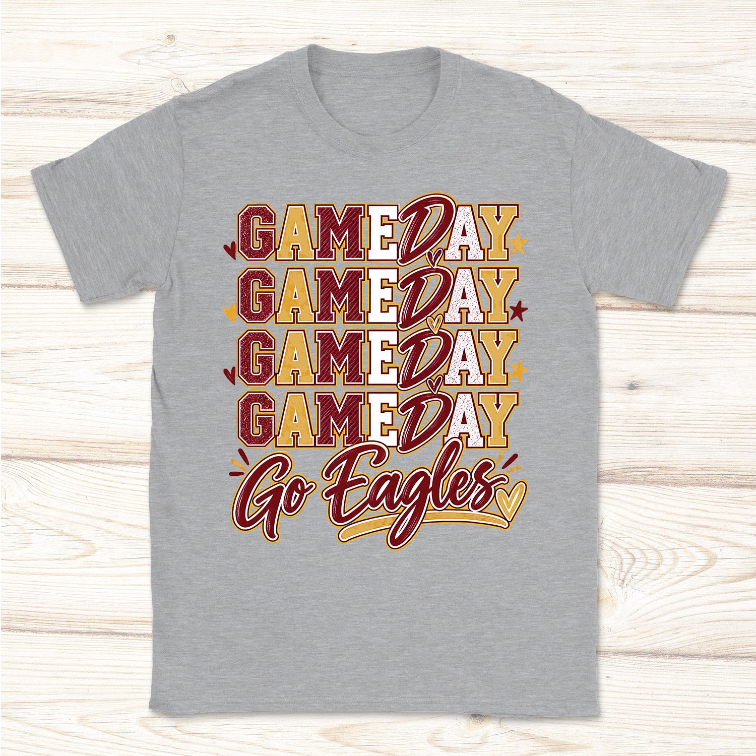 Game Day Eagles Tee