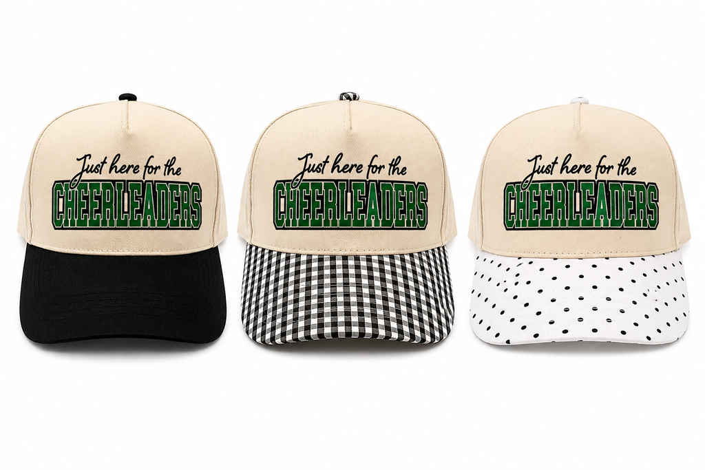 Just here for the cheerleaders hat