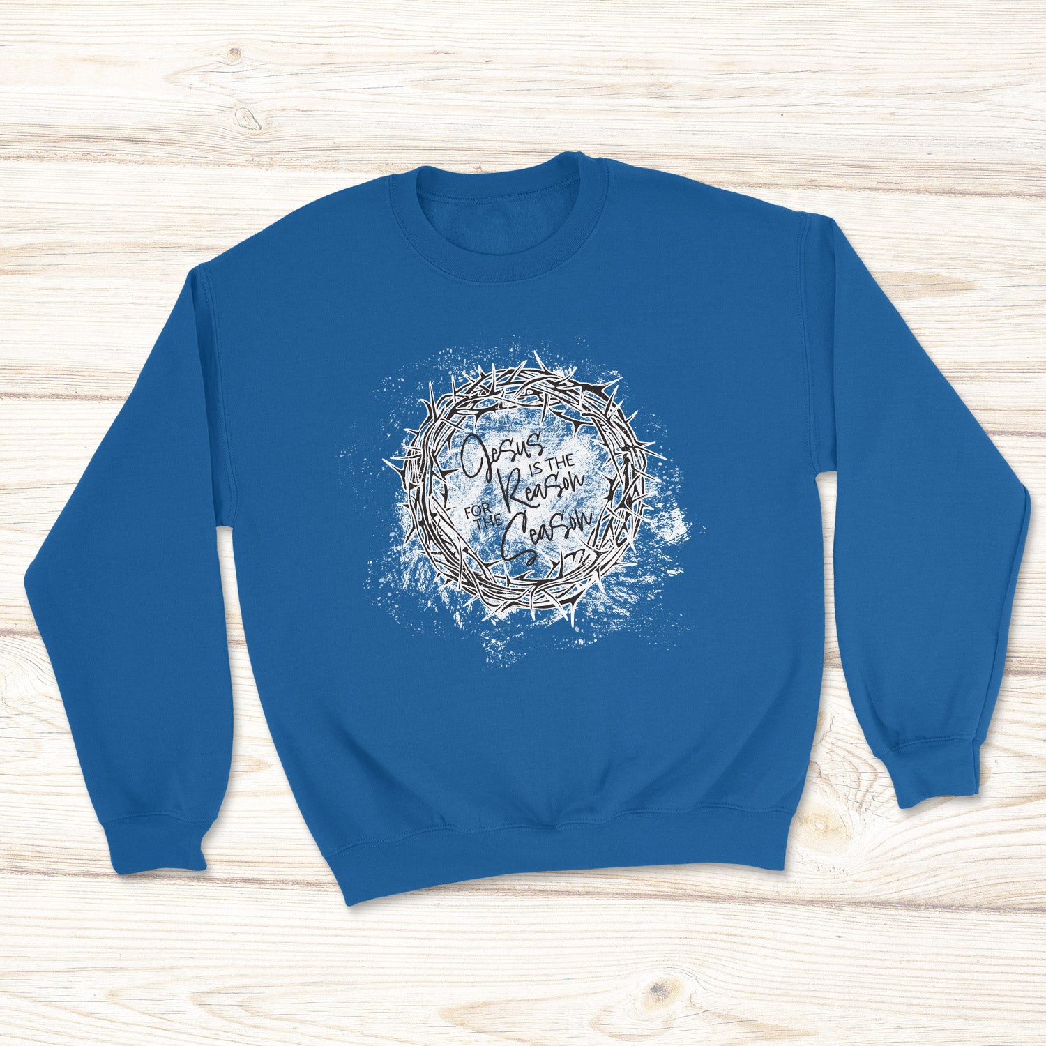 Jesus Season Fleece Sweatshirt