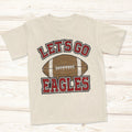 Let's Go Eagles Football Tee
