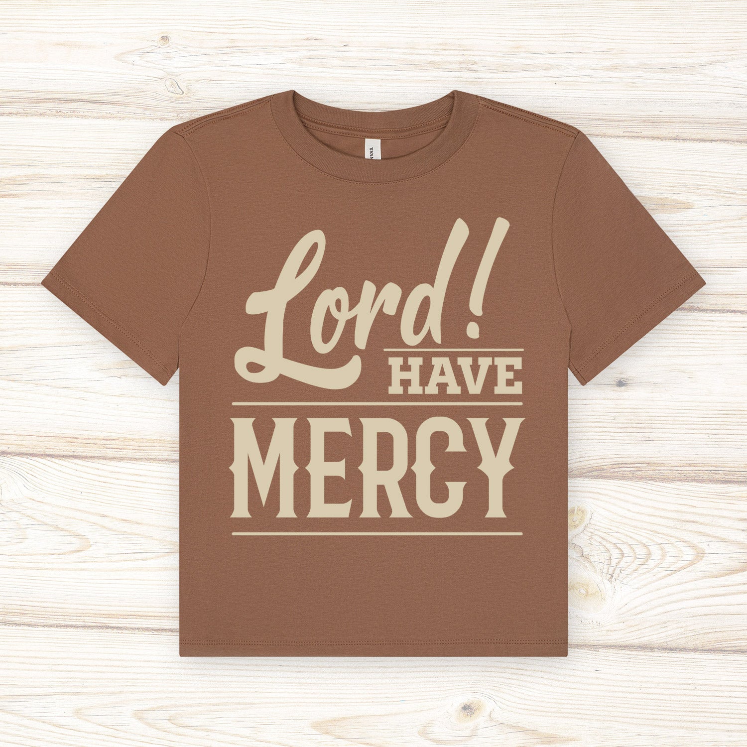 Lord Have Mercy Ladies Boxy Tee