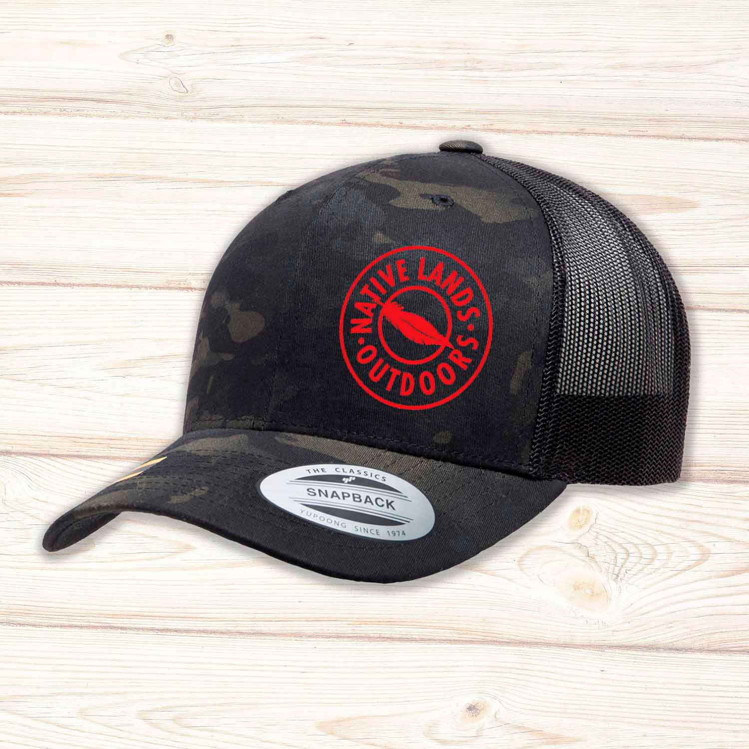NLO MultiCam Retro Trucker Snapbacks
