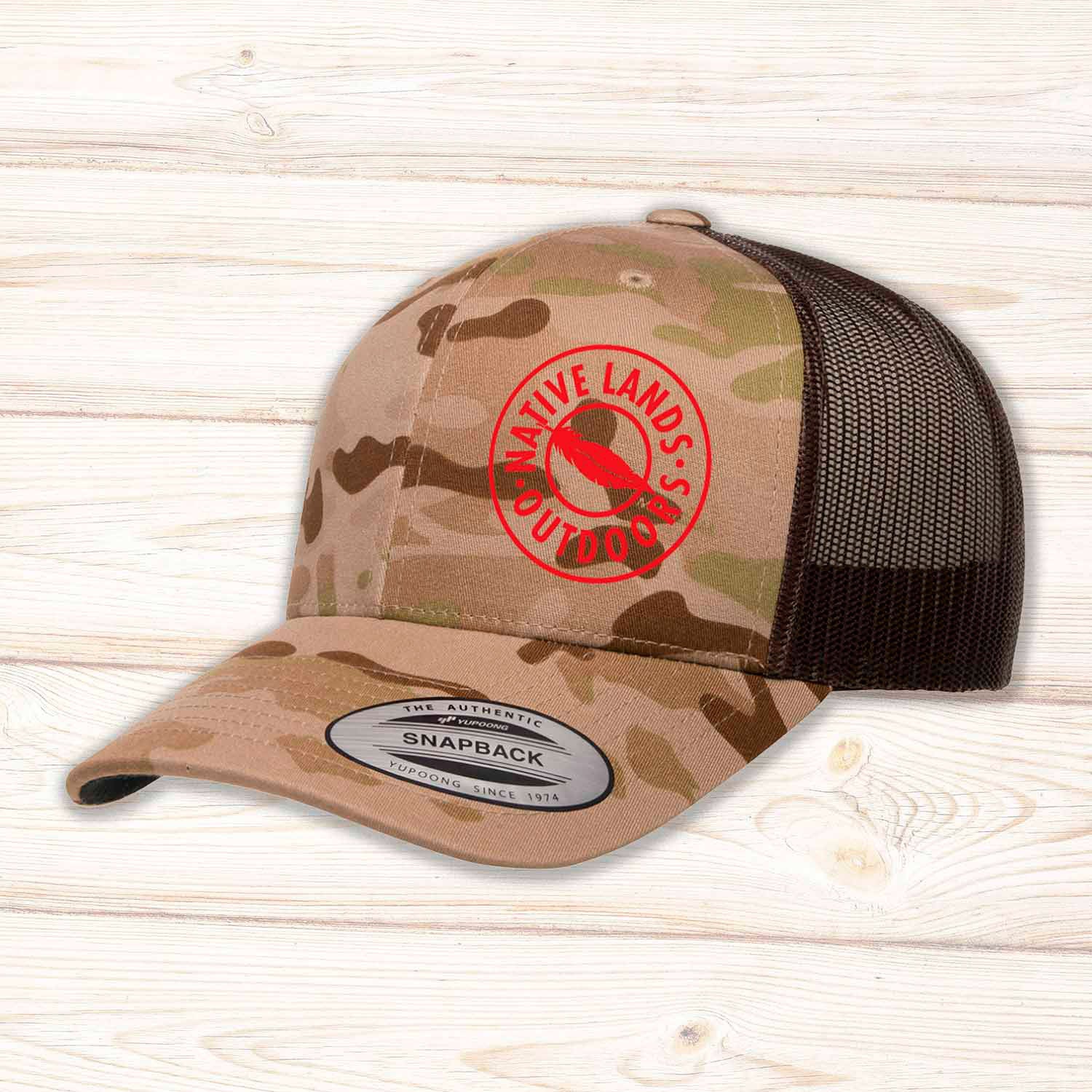 NLO MultiCam Retro Trucker Snapbacks