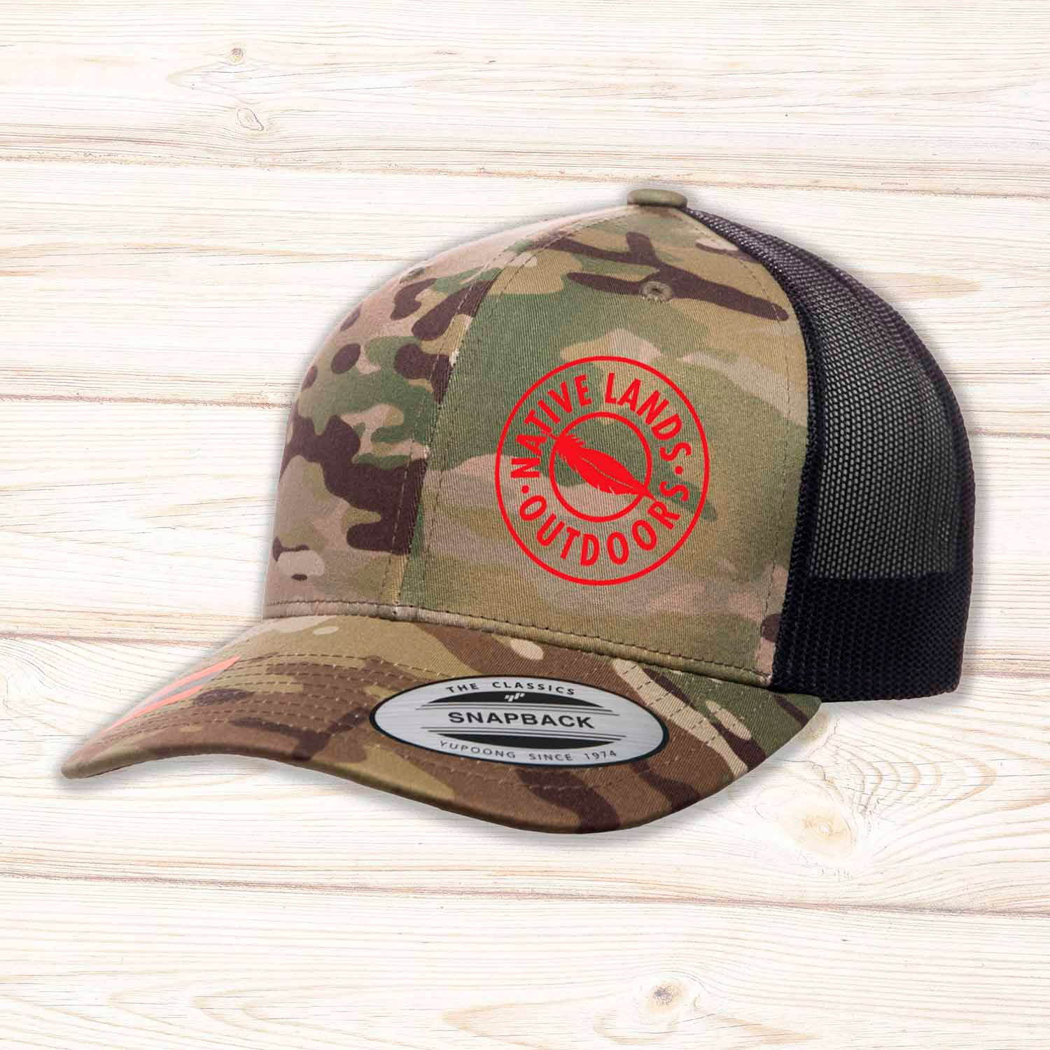 NLO MultiCam Retro Trucker Snapbacks