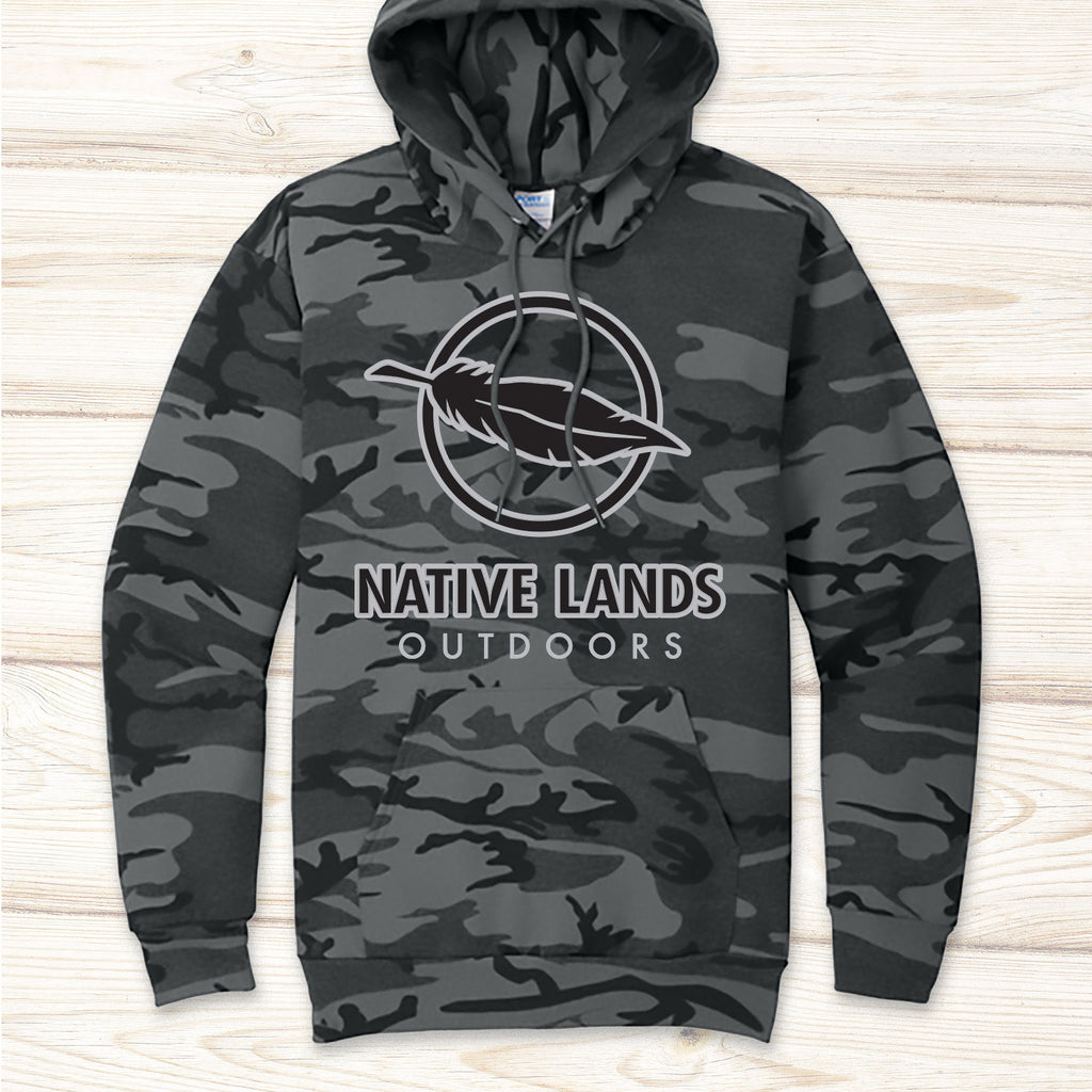 NLO Black Camo Hoodie