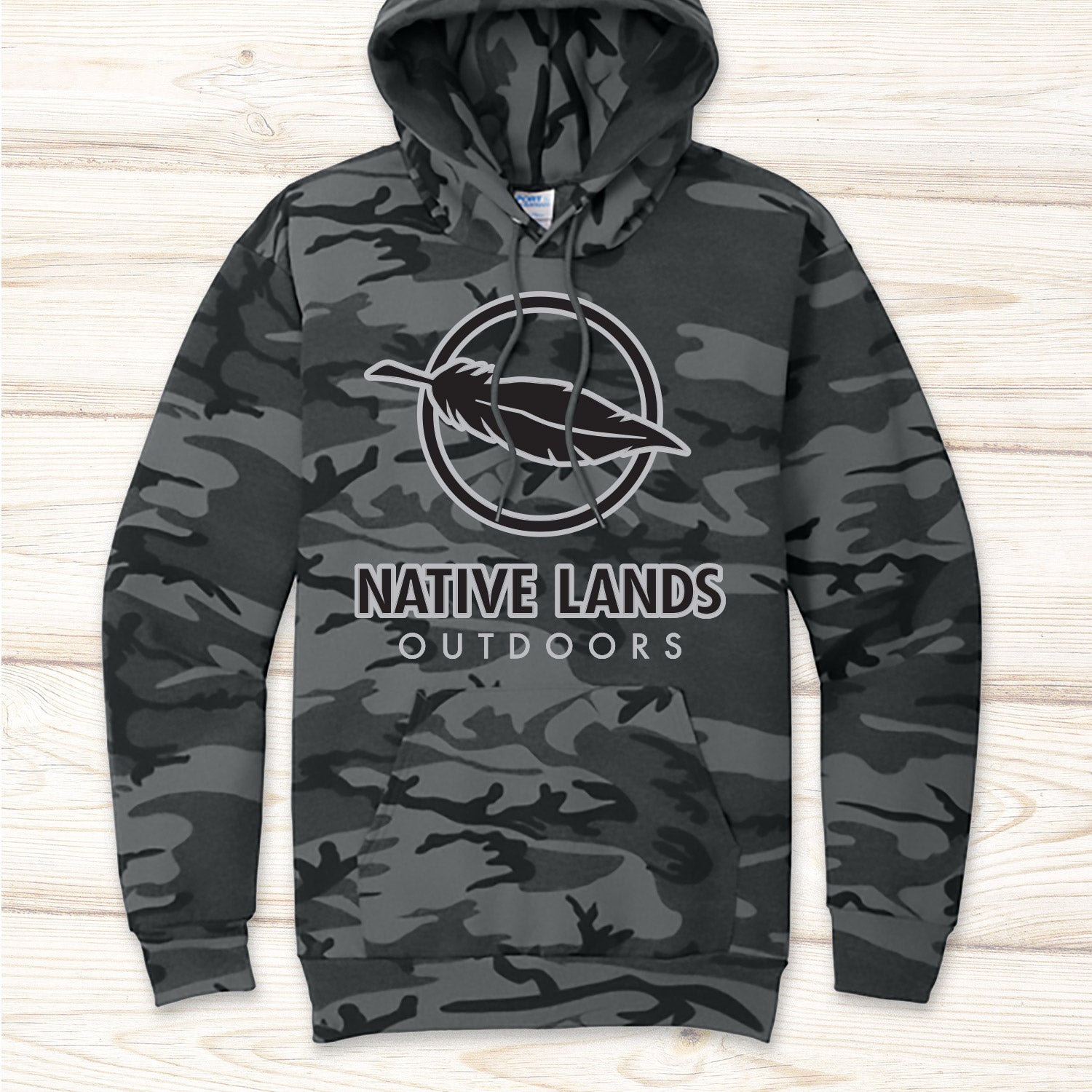NLO Black Camo Hoodie
