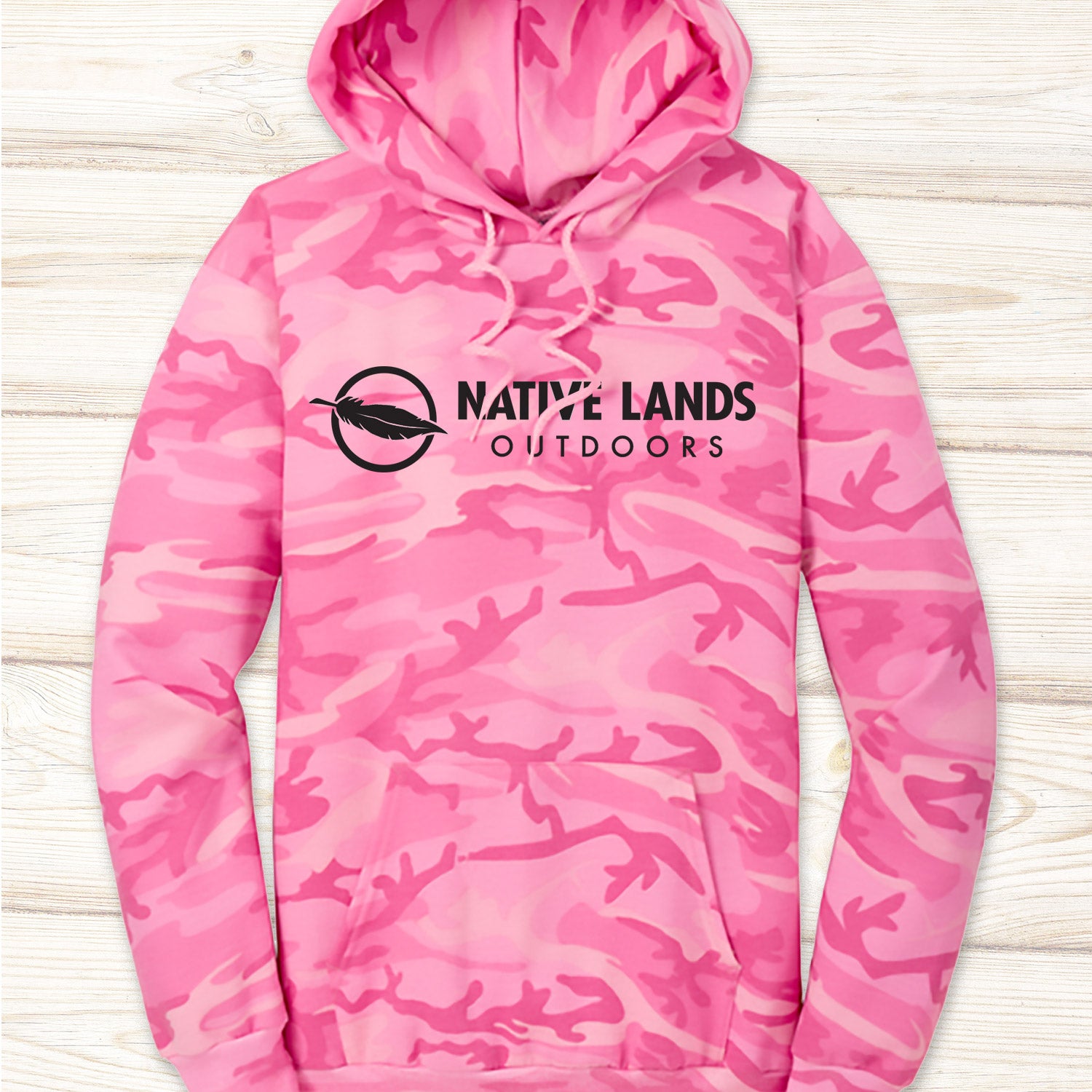 NLO Pink Camo Hoodie