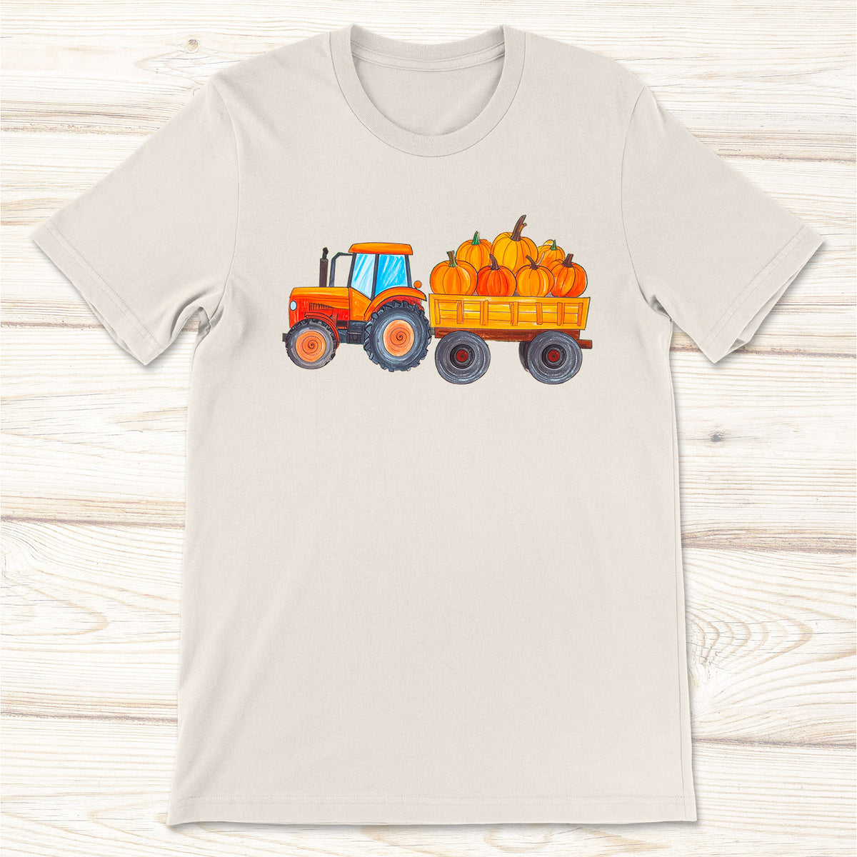 Load of Pumpkins Tractor Tee