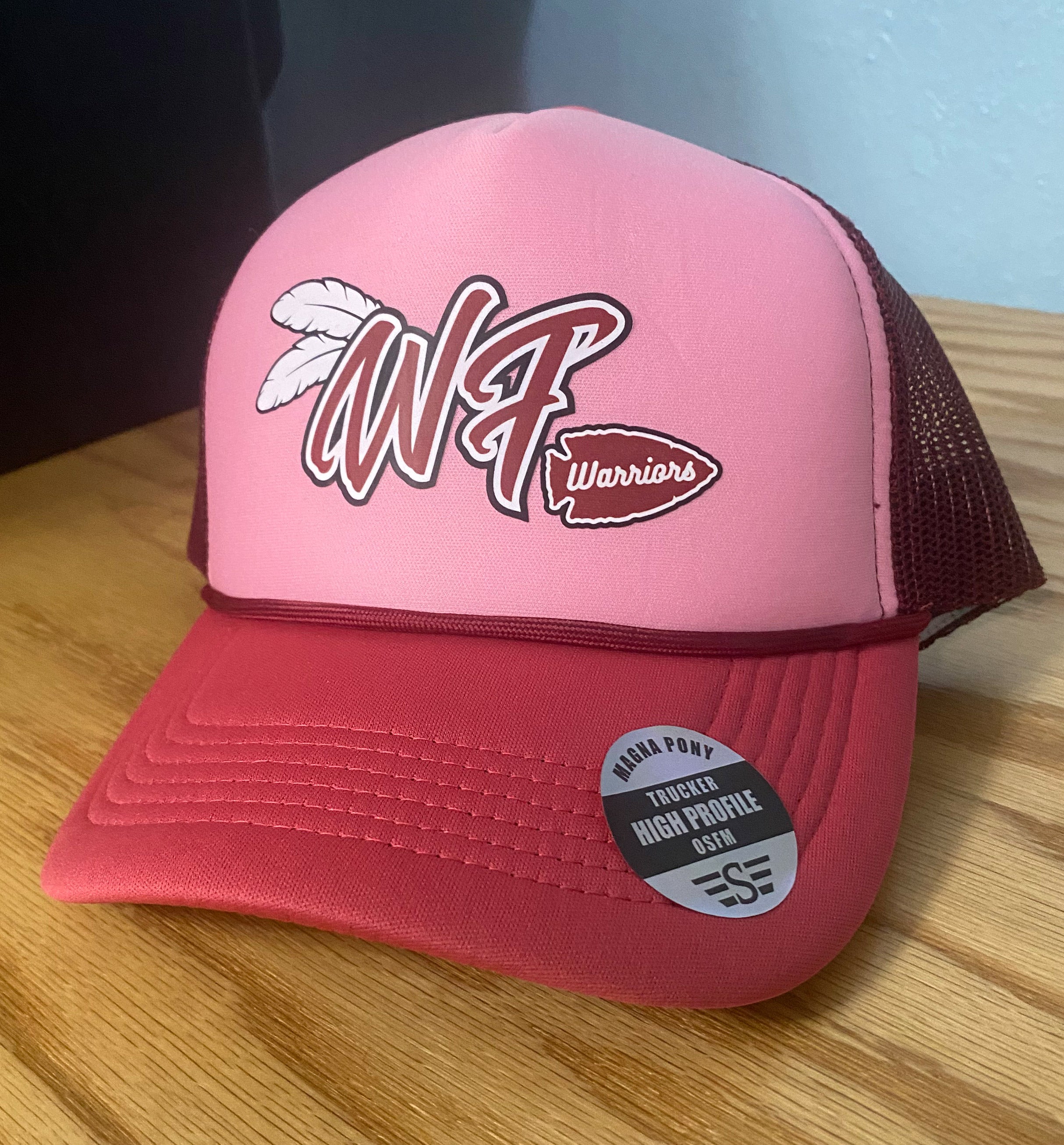 Warriors Wild Hair Ponytail Hat