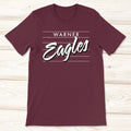 Warner Eagles Yard Line Tee