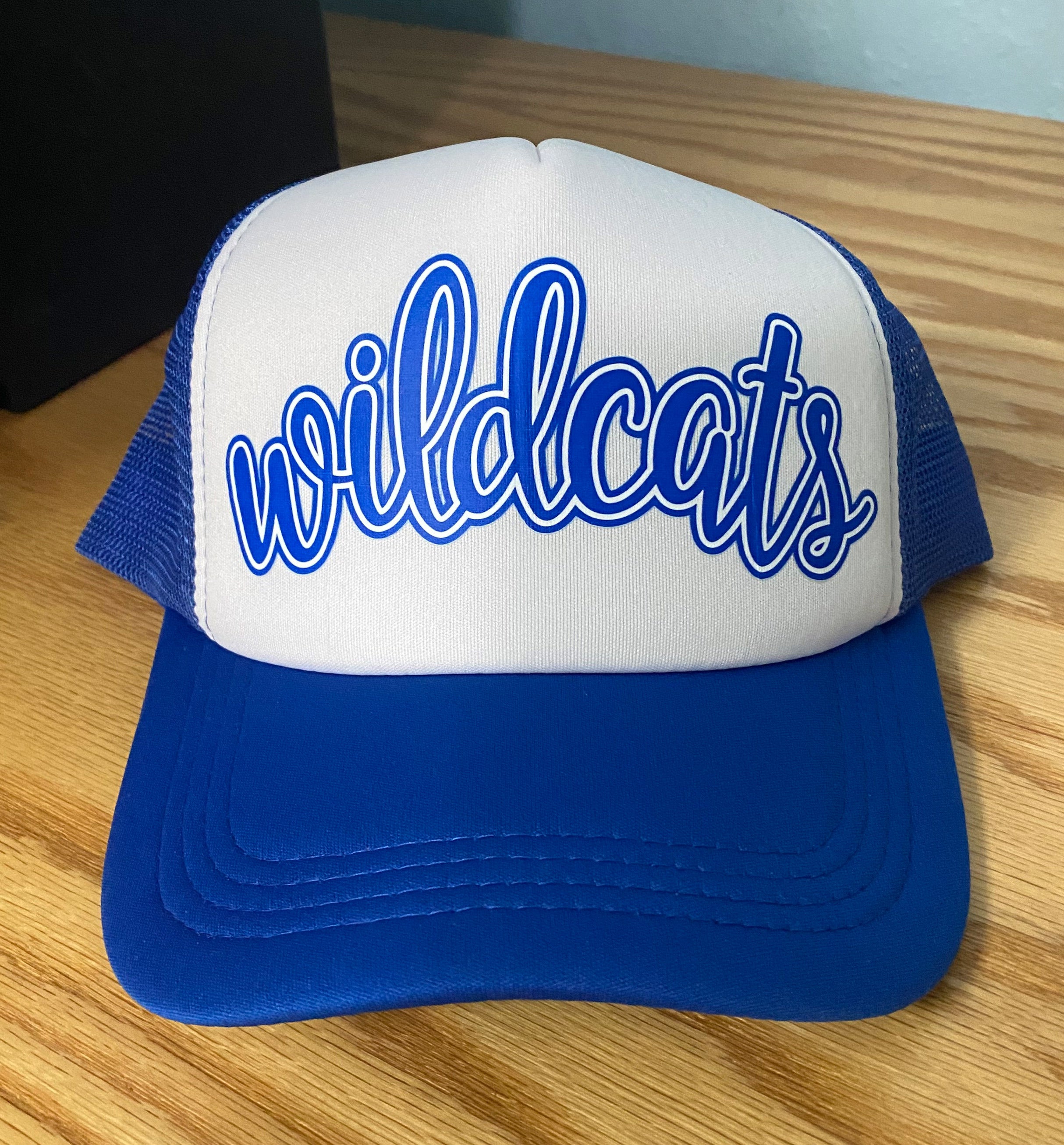 Wildcats Script Trucker Hat