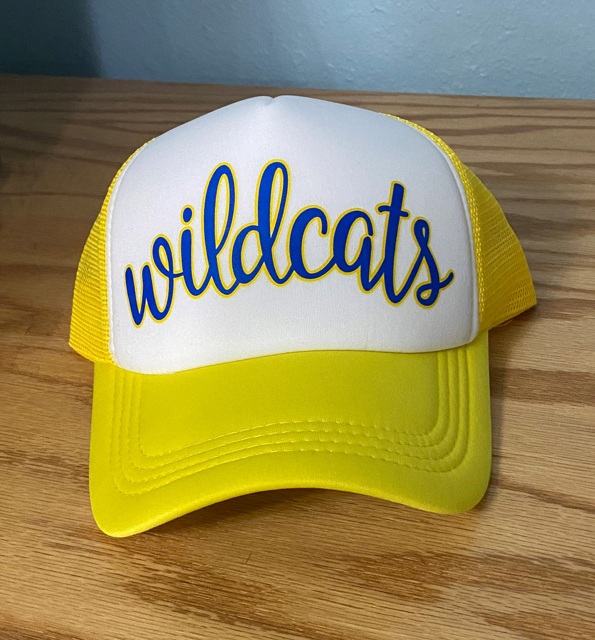 Wildcats Script Trucker Hat