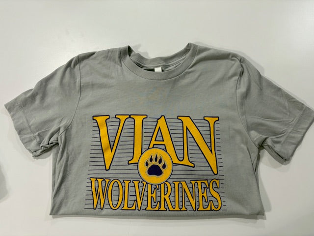 Vian Wolverine Gray Tee