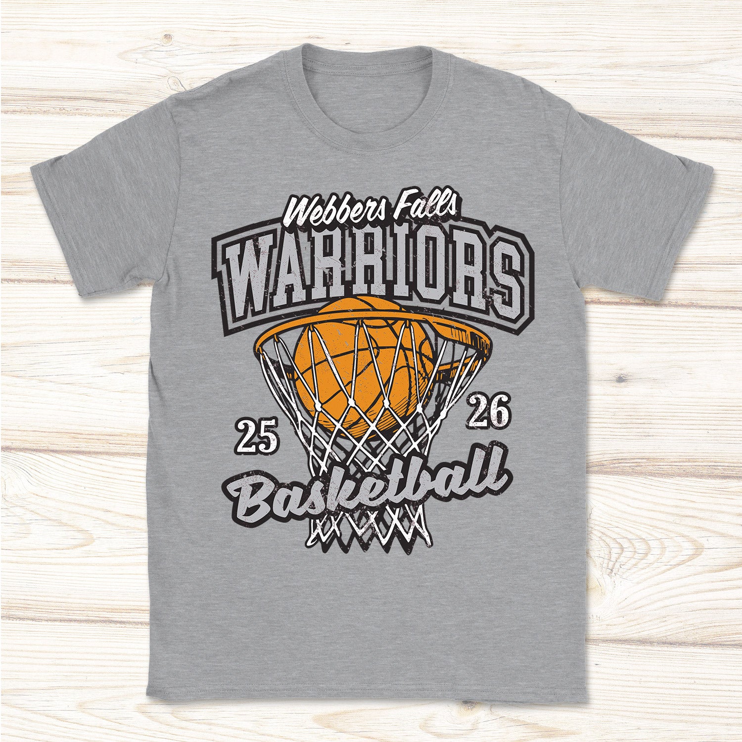 Webbers Falls Basketball Tees